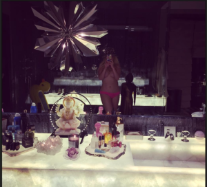 Christina Aguilera Topless Selfie