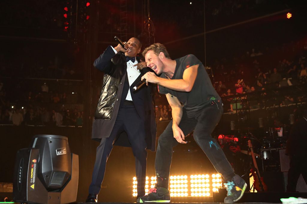 Jay Z & Coldplay In Concert