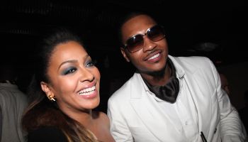 Carmelo and Lala Anthony