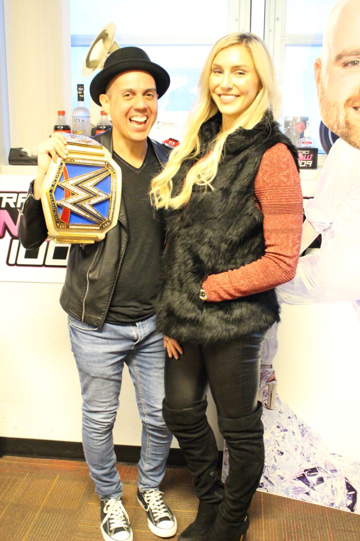 Charlotte Flair Visits The Joe & Alex Show [PHOTOS]