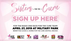 Race for the Cure 2019 Sign Up Graphic