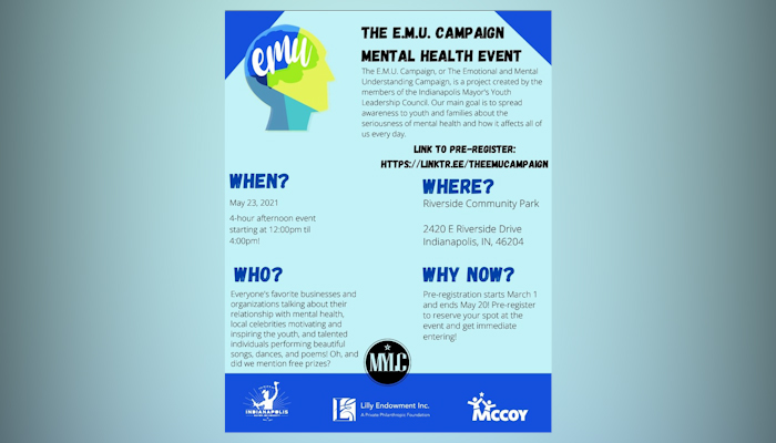 E.M.U. Mental Health Campaign Graphics