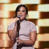 Demi Lovato sings at the 2016 Democratic National Convention