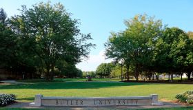 Butler University campus green in Indianapolis